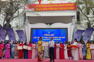 CÔ GIÁO ĐỖ THỊ NGÀ ĐÃ HOÀN THÀNH XUẤT SẮC NHIỆM VỤ TRONG HỘI THI “GIÁO VIÊN CHỦ NHIỆM LỚP GIỎI”