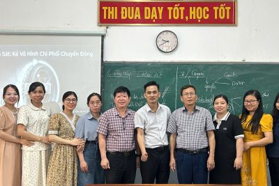 TRƯỜNG THPT NGUYỄN CÔNG TRỨ TẬP HUẤN VỀ ỨNG DỤNG AI TRONG DẠY VÀ HỌC